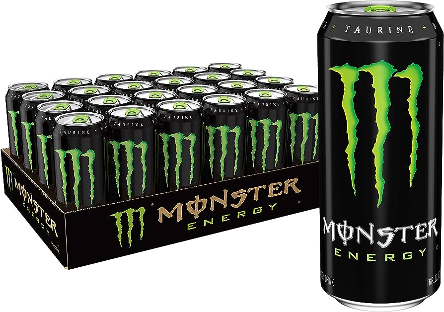 Caffeine levels in Monster Energy