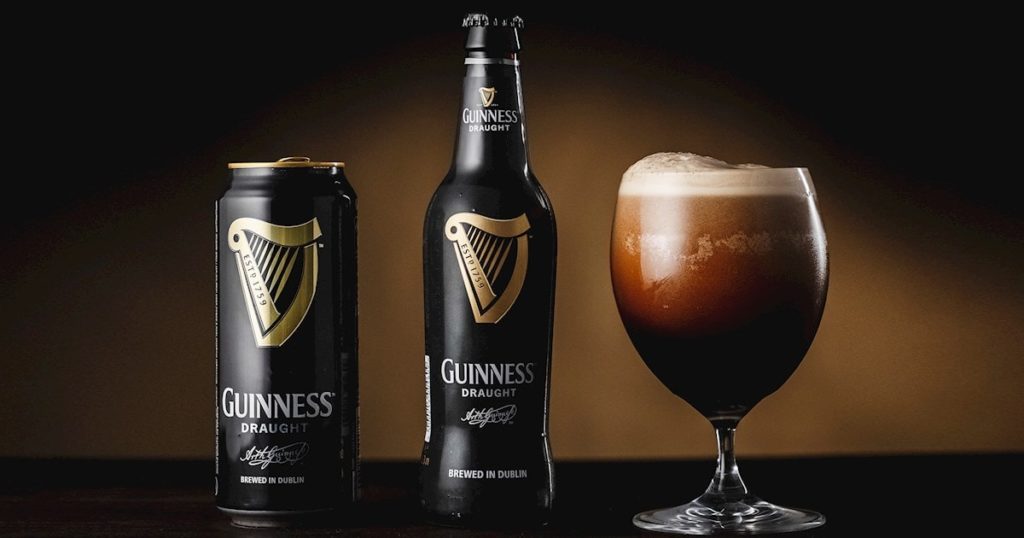 Nutritional content of Guinness beer