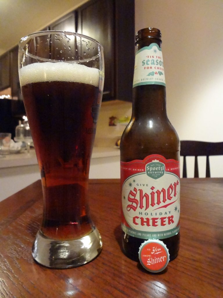 Shiner Holiday Cheer beer