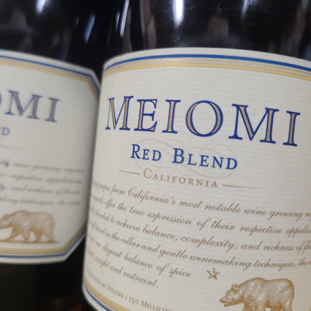 Meiomi wine