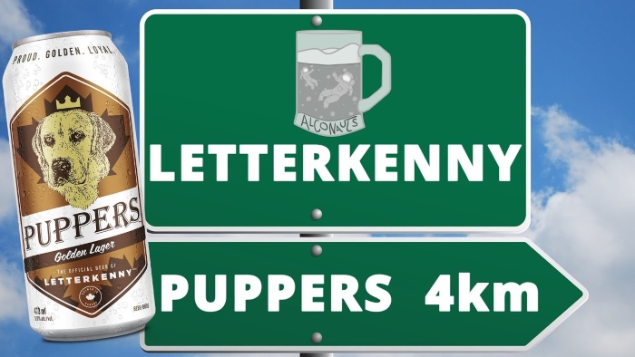 letterkenny puppers beer