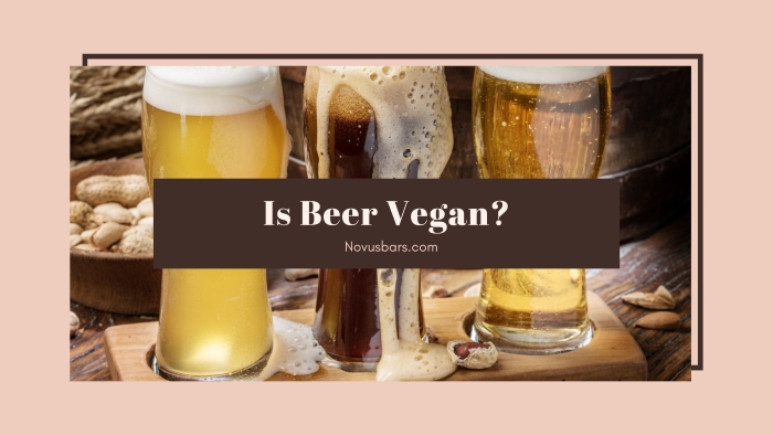 is beer vegan